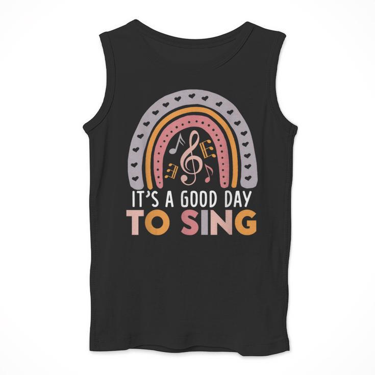It's A Good Day To Sing Back To School Music Teacher Men Tank Top, funny design It's A Good Day To Sing Back To School Music Teacher Men Tank Top, funny design