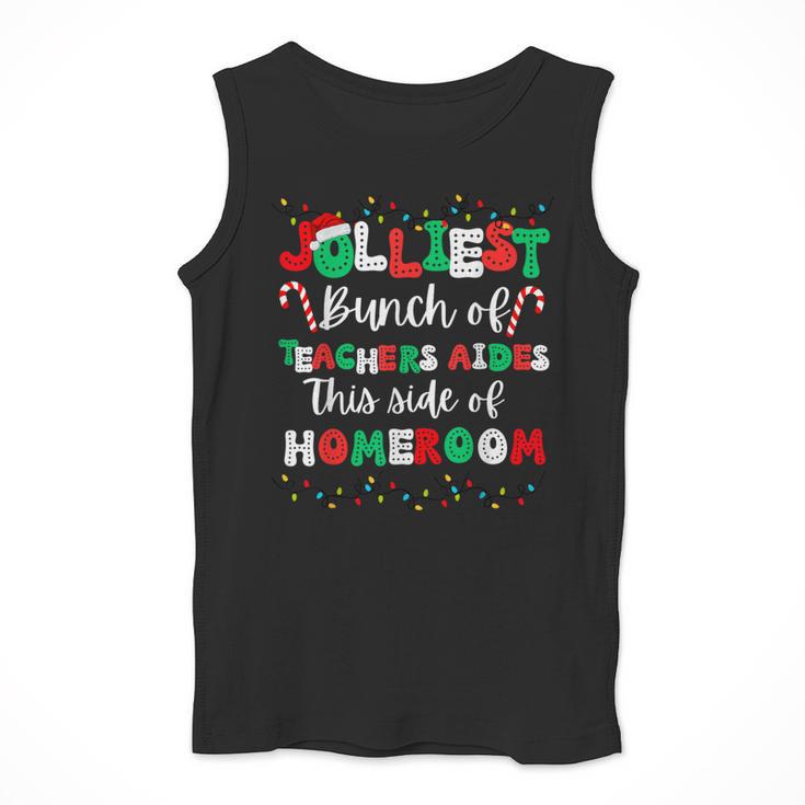 Jolliest Bunch Of Teachers Aides This Side Of Homeroom Men Tank Top, funny design Jolliest Bunch Of Teachers Aides This Side Of Homeroom Men Tank Top, funny design