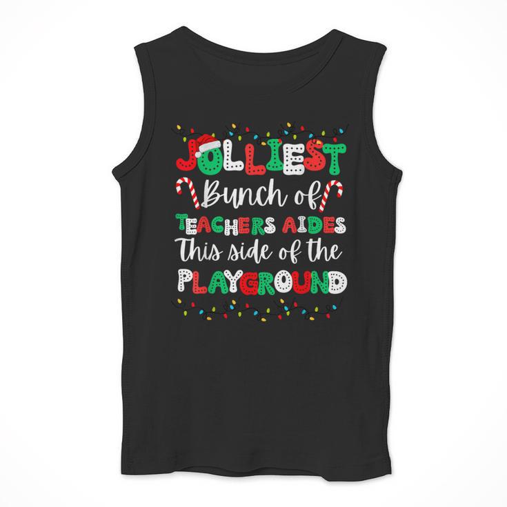 Jolliest Bunch Of Teachers Aides This Side Of The Playground Men Tank Top, funny design Jolliest Bunch Of Teachers Aides This Side Of The Playground Men Tank Top, funny design