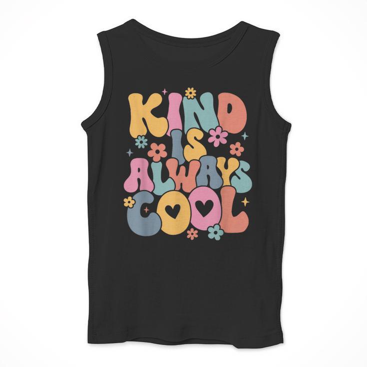 Kind Is Always Cool Groovy Teacher Be Kind Kindness Matters Men Tank Top, Groovy Teacher Gifts, funny design