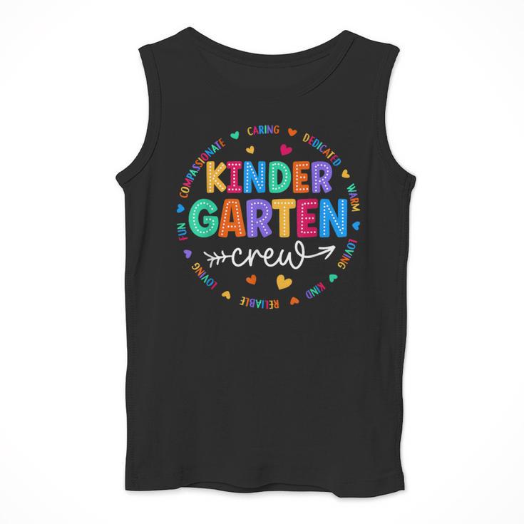 Kindergarten Crew Back To School Kindergarten Teacher Kids Men Tank Top, funny design Kindergarten Crew Back To School Kindergarten Teacher Kids Men Tank Top, funny design