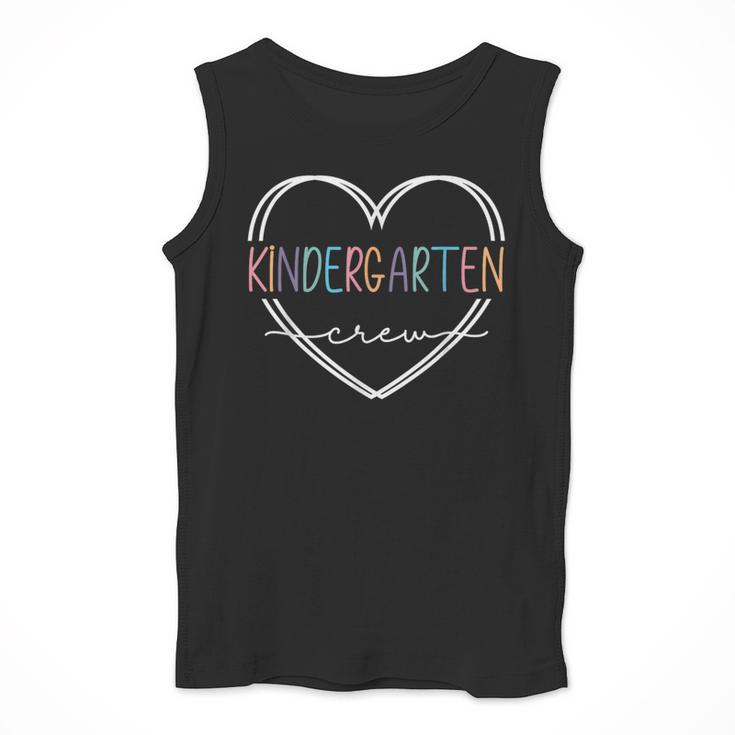 Kindergarten Crew Kinder Crew Teacher Squad Team Preschool Men Tank Top, funny design