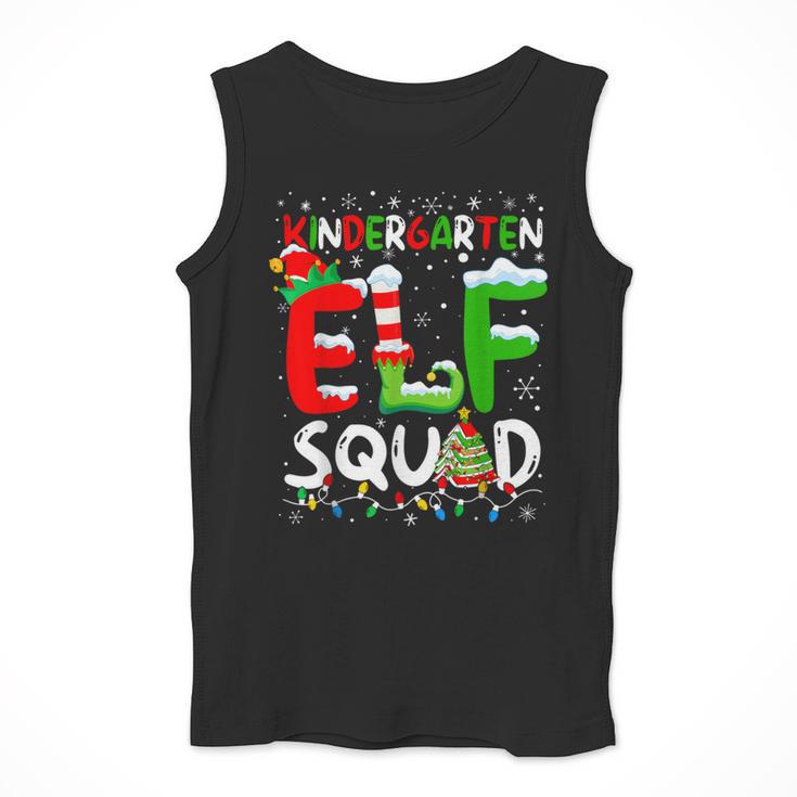 Kindergarten ELF Squad Christmas ELF Student Teacher Men Women Kids Men Tank Top, funny design