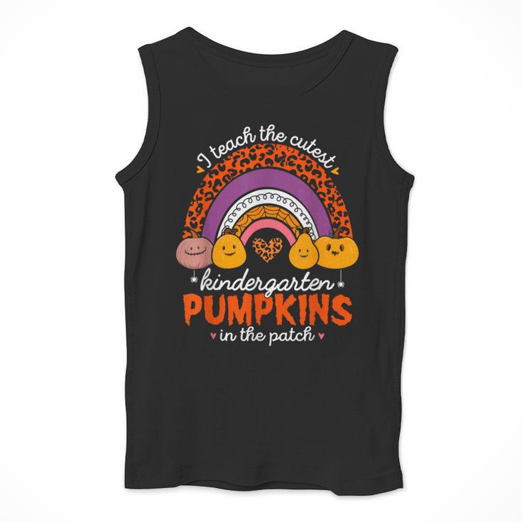 Kindergarten Teacher Pumpkin Patch Cute Men Tank Top, funny design