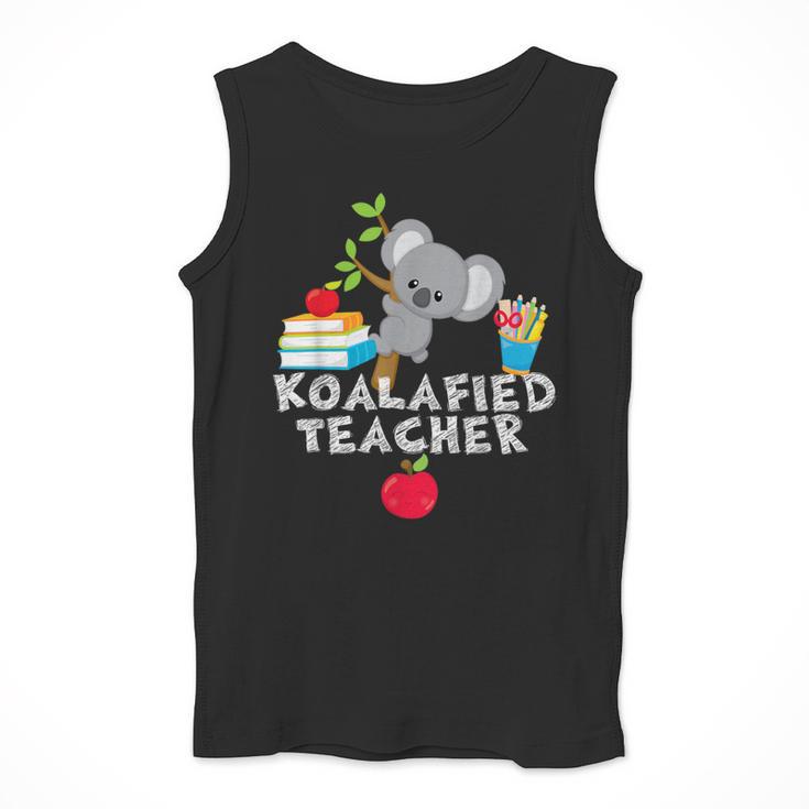 Koalafied Teacher Proud School Teacher Koala Cute T-Shirt Men Tank Top, funny design Koalafied Teacher Proud School Teacher Koala Cute T-Shirt Men Tank Top, funny design