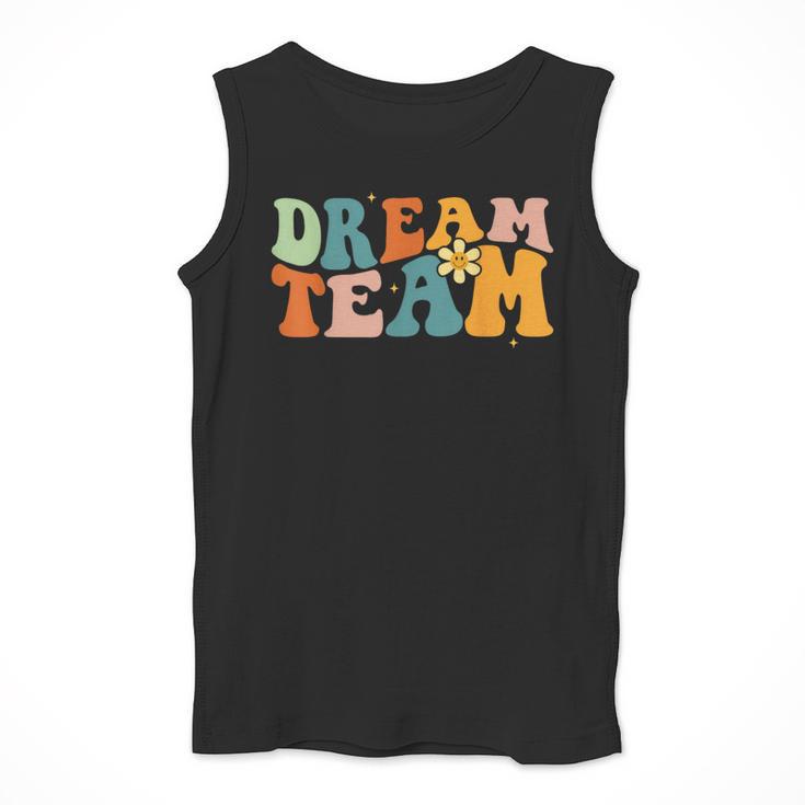 Last Day Of School Back To School Dream-Team Teacher Kids Men Tank Top, funny design
