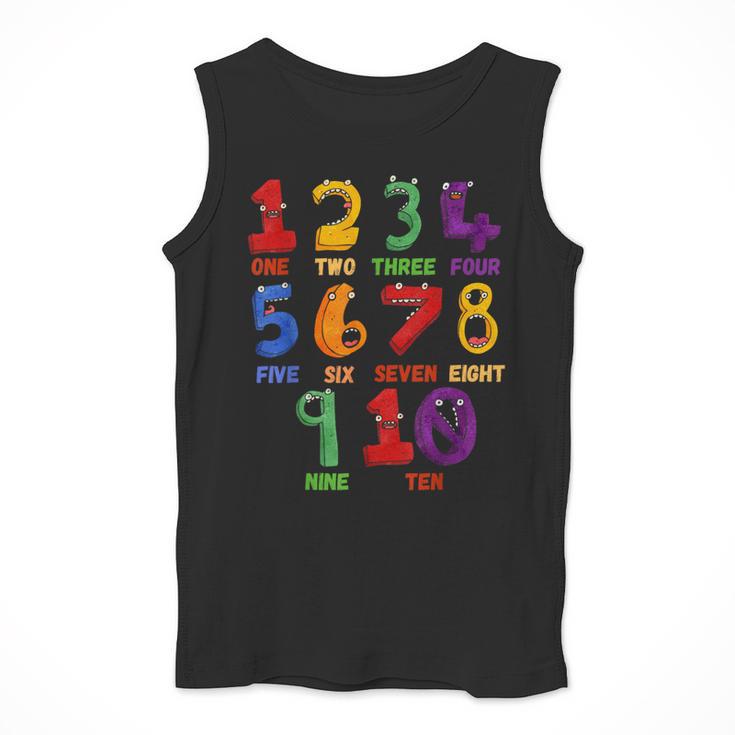 Learning Math Numbers Counting Back To School Teacher For Men Women Girls Kids Men Tank Top, funny design Learning Math Numbers Counting Back To School Teacher For Men Women Girls Kids Men Tank Top, funny design