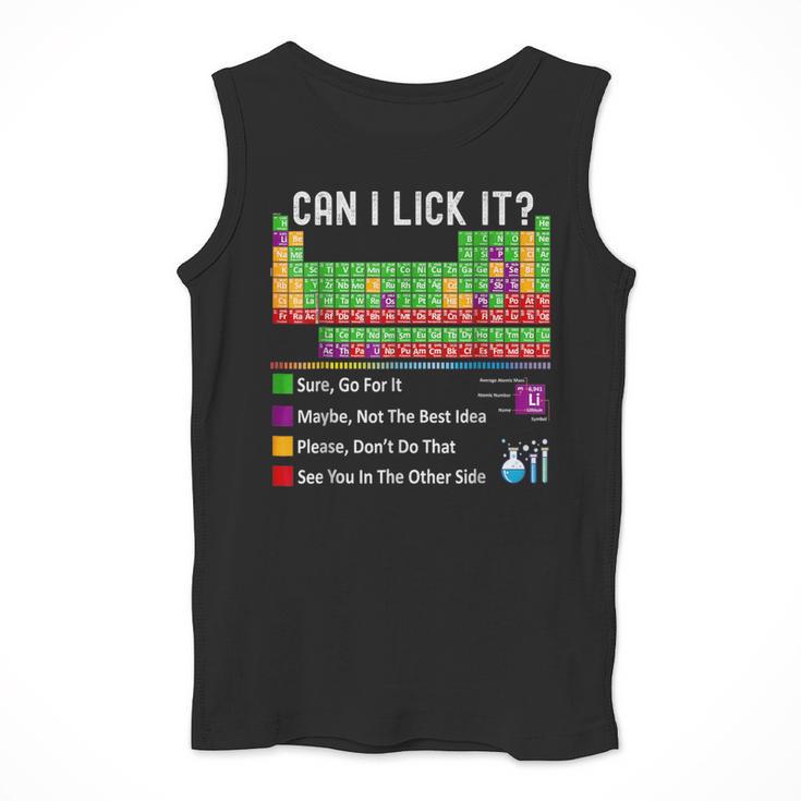 Can I Lick It Periodic Table Chart Science Teacher Cool Meme Men Tank Top, Science Teacher Gifts, funny design Can I Lick It Periodic Table Chart Science Teacher Cool Meme Men Tank Top, Science Teacher Gifts, funny design