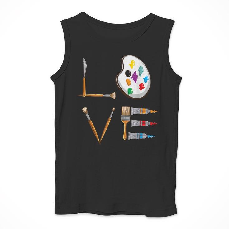 Love Art For Artist Art Teacher Men Tank Top, funny design Love Art For Artist Art Teacher Men Tank Top, funny design