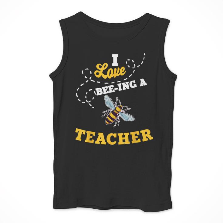 I Love Bee-Ing A Teacher Honey Bee Job Profession Men Tank Top, funny design I Love Bee-Ing A Teacher Honey Bee Job Profession Men Tank Top, funny design