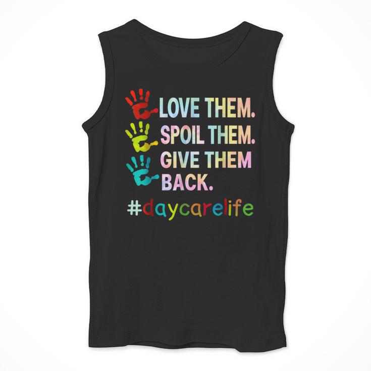Love Daycare Provider Childcare Teacher Tie Dye Men Tank Top, funny design Love Daycare Provider Childcare Teacher Tie Dye Men Tank Top, funny design