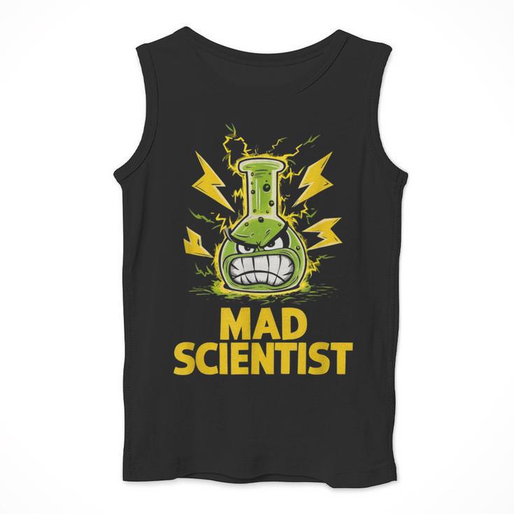 Mad Scientist Kids Youth Adult Science Teacher Chemistry Men Tank Top, Science Teacher Gifts, funny design
