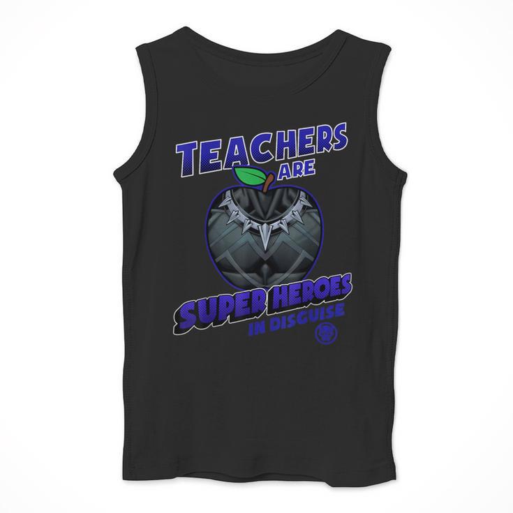 Marvel Teachers Are Super Heroes In Disguise Panther Men Tank Top, funny design Marvel Teachers Are Super Heroes In Disguise Panther Men Tank Top, funny design