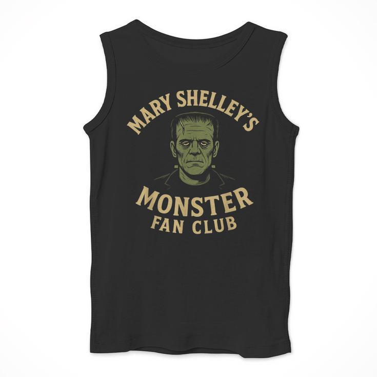 Mary Shelley's Monster Fan Club Gothic Horror Parody Men Tank Top, funny design