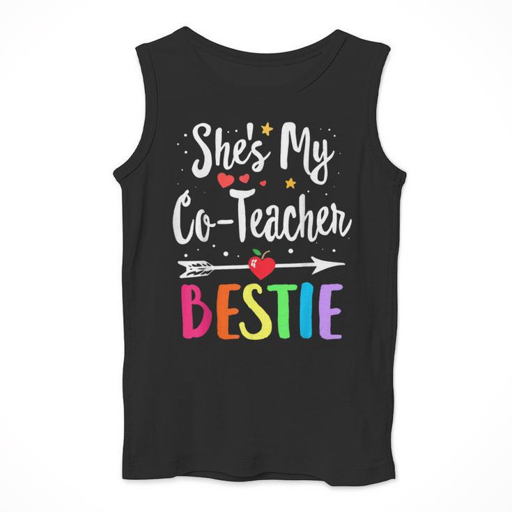 Matching Co-Teacher Best Friend She's My Bestie Work Team Men Tank Top, Friend Gifts, funny design Matching Co-Teacher Best Friend She's My Bestie Work Team Men Tank Top, Friend Gifts, funny design