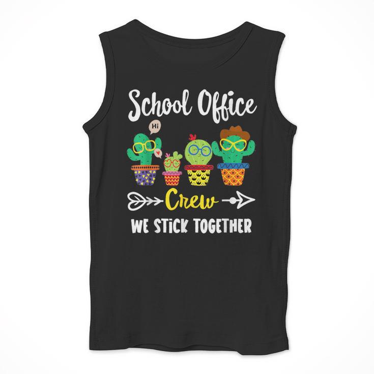 Matching Teacher Back To School School Office Crew Cactus Team School Office Squad Men Tank Top, funny design Matching Teacher Back To School School Office Crew Cactus Team School Office Squad Men Tank Top, funny design