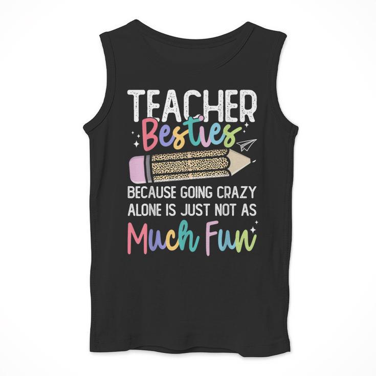 Matching Teachers Last Day Of School Teacher Besties Men Tank Top, funny design Matching Teachers Last Day Of School Teacher Besties Men Tank Top, funny design