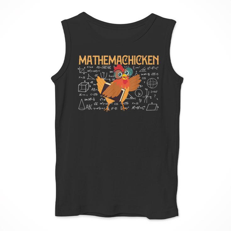 Math Nerd The Mathemachicken a Math Teacher Men Tank Top, funny design
