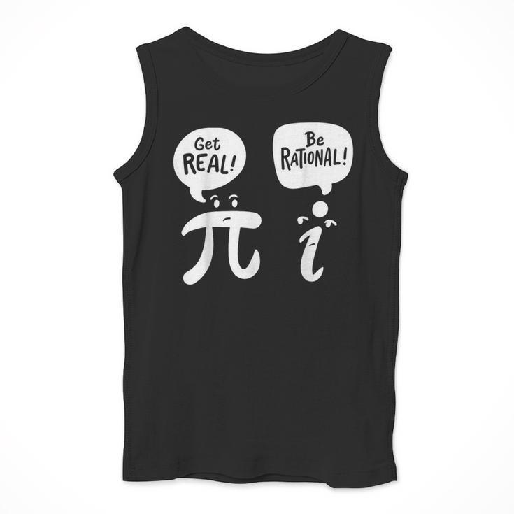 Math Teacher Math Student Be Real Get Rational Men Tank Top, funny design Math Teacher Math Student Be Real Get Rational Men Tank Top, funny design