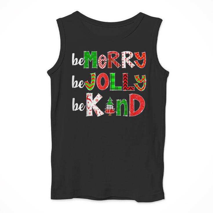 Be Merry Be Jolly Be Kind Merry Christmas Teacher Xmas Pjs Men Tank Top, funny design Be Merry Be Jolly Be Kind Merry Christmas Teacher Xmas Pjs Men Tank Top, funny design