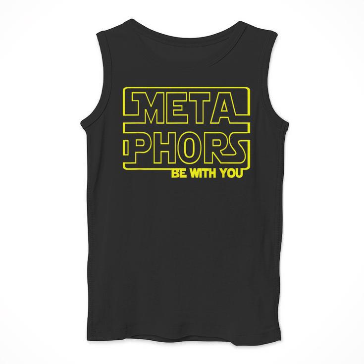 Metaphors Be With You English Teacher Shirts T-Shirt Men Tank Top, English Teacher Gifts, funny design