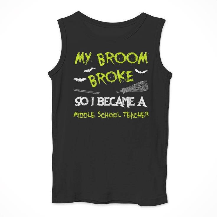 Middle School Teacher Halloween Costume Shirt Lazy Men Tank Top, funny design Middle School Teacher Halloween Costume Shirt Lazy Men Tank Top, funny design