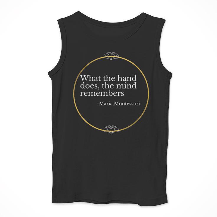 Montessori Children Grow In The Hands Of Teachers Men Tank Top, funny design