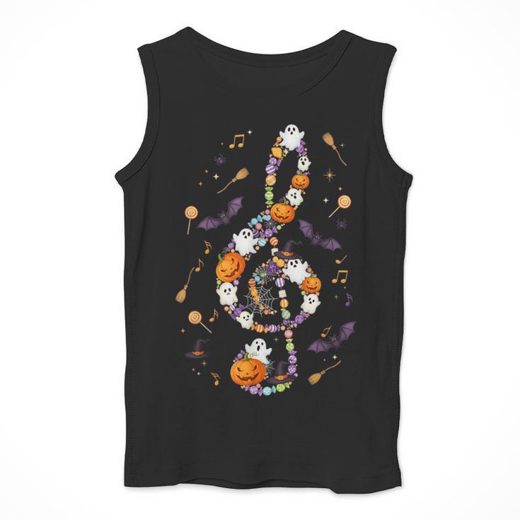 Music Note Symbol Halloween For Music Teacher Musicians Men Tank Top, funny design Music Note Symbol Halloween For Music Teacher Musicians Men Tank Top, funny design