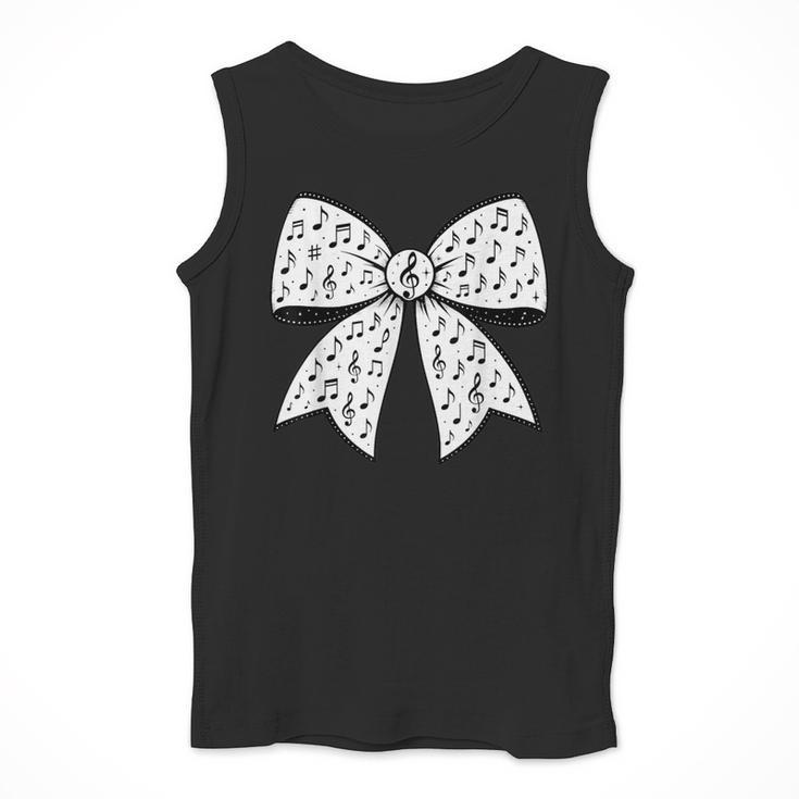 Music Notes Coquette Bow Music Teacher School Musician Band Men Tank Top, funny design Music Notes Coquette Bow Music Teacher School Musician Band Men Tank Top, funny design