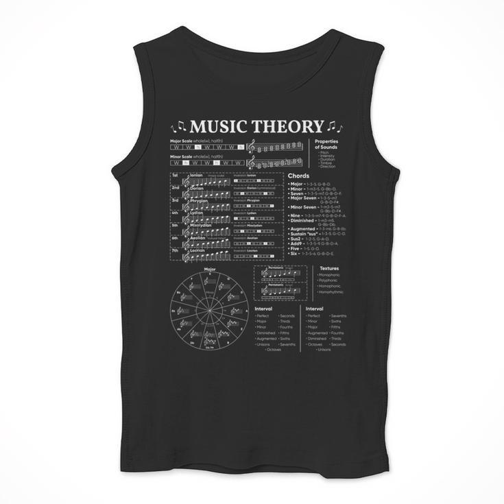 Music Theory Music Teacher Musician Learning School Men Tank Top, funny design Music Theory Music Teacher Musician Learning School Men Tank Top, funny design