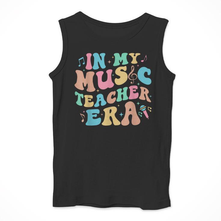 In My Music Teacher Era Back To School Squad Music Teacher Men Tank Top, funny design