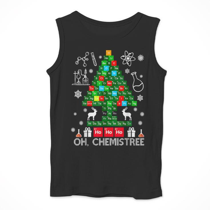 Oh Chemistree Scientist Chemical Christmas Xmas Teacher Men Tank Top, funny design Oh Chemistree Scientist Chemical Christmas Xmas Teacher Men Tank Top, funny design