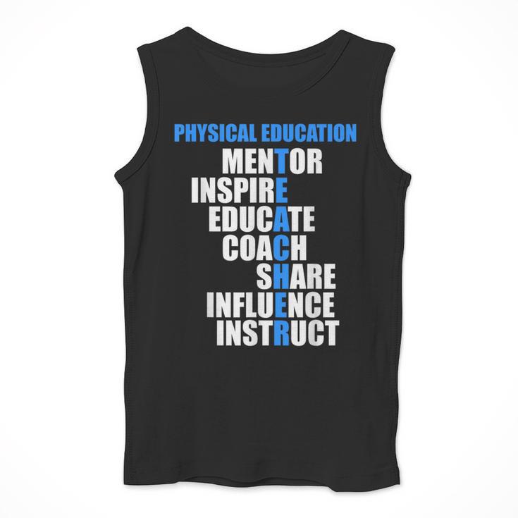 PE Physical Education Teacher For PE Teacher Men Tank Top, Pe Teacher Gifts, funny design PE Physical Education Teacher For PE Teacher Men Tank Top, Pe Teacher Gifts, funny design