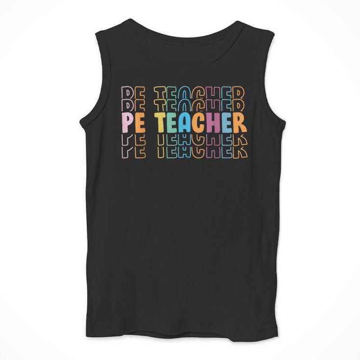 PE Teacher Vintage Retro Groovy Physical Education Teacher Men Tank Top, Pe Teacher Gifts, Groovy Teacher Gifts, funny design PE Teacher Vintage Retro Groovy Physical Education Teacher Men Tank Top, Pe Teacher Gifts, Groovy Teacher Gifts, funny design