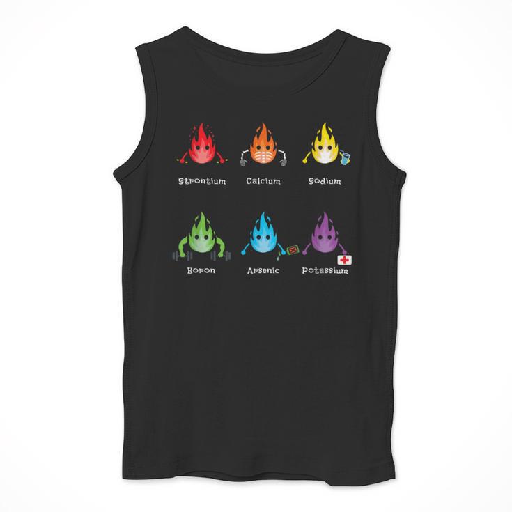 Periodic Elements Chemistry Lovers Science Teacher Men Tank Top, Science Teacher Gifts, funny design