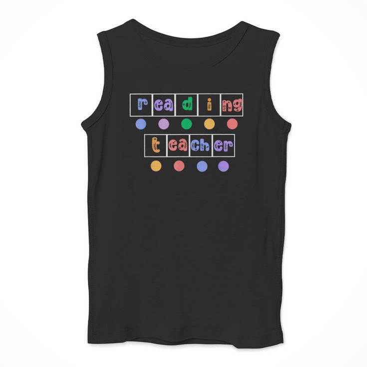 Phonics Reading Teacher Science Of Reading Literacy Coach Men Tank Top, Science Teacher Gifts, funny design
