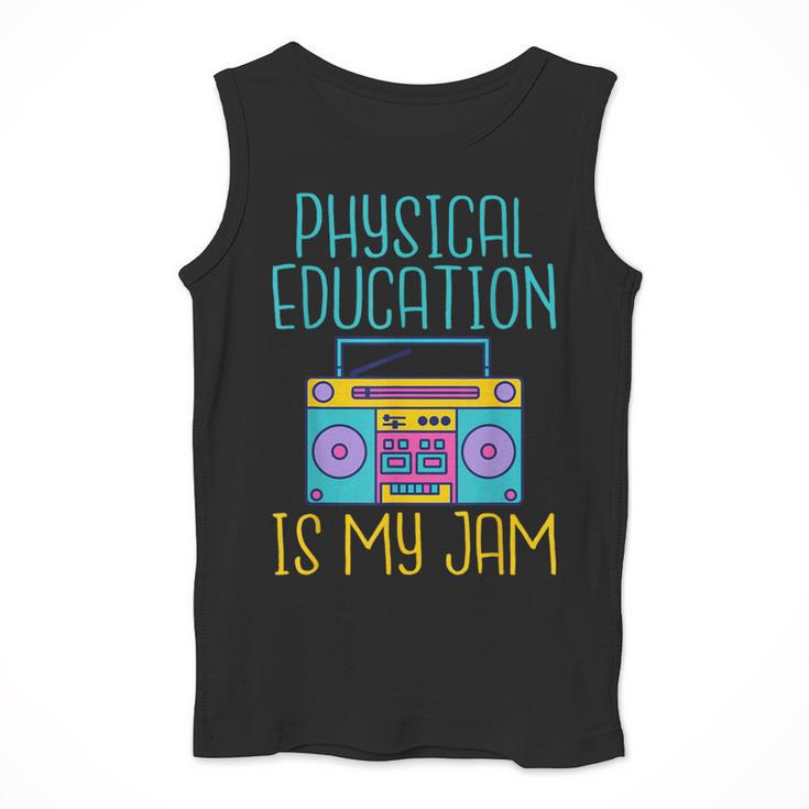Physical Education Is My Jam PE Teacher Men Tank Top, Pe Teacher Gifts, funny design Physical Education Is My Jam PE Teacher Men Tank Top, Pe Teacher Gifts, funny design