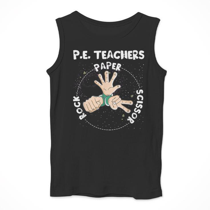 Physical Education PE Teacher Rock Paper Scissor Men Tank Top, Pe Teacher Gifts, funny design Physical Education PE Teacher Rock Paper Scissor Men Tank Top, Pe Teacher Gifts, funny design