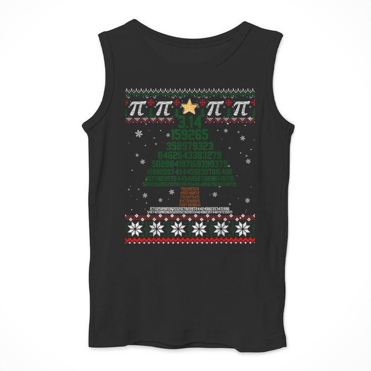 Pi Tree Christmas Math Teacher Ugly Sweater Men Women Kids Men Tank Top, funny design Pi Tree Christmas Math Teacher Ugly Sweater Men Women Kids Men Tank Top, funny design
