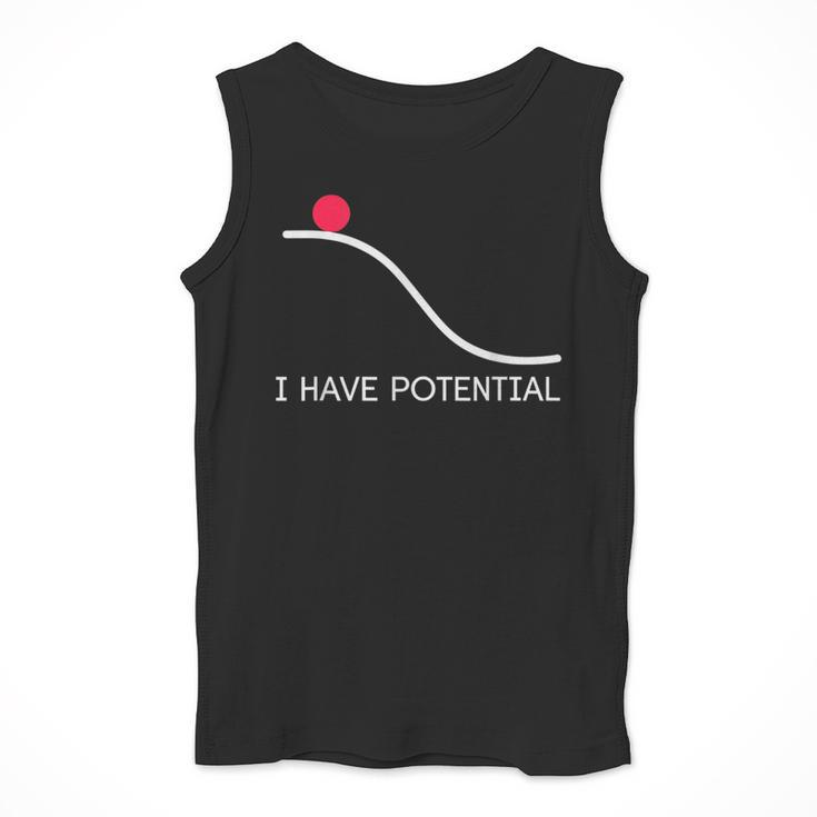 I Have Potential Energy Physics Science Teachers Men Tank Top, Science Teacher Gifts, funny design
