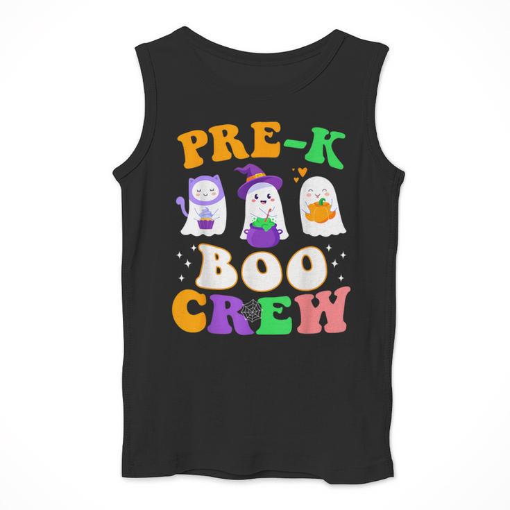 Pre-K Boo Crew Cute Ghost Halloween Costume Teacher Student For Men Women Kids Men Tank Top, funny design Pre-K Boo Crew Cute Ghost Halloween Costume Teacher Student For Men Women Kids Men Tank Top, funny design