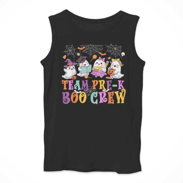 Pre-K Boo Crew Ghost Halloween Teacher Student Men Tank Top, funny design Pre-K Boo Crew Ghost Halloween Teacher Student Men Tank Top, funny design