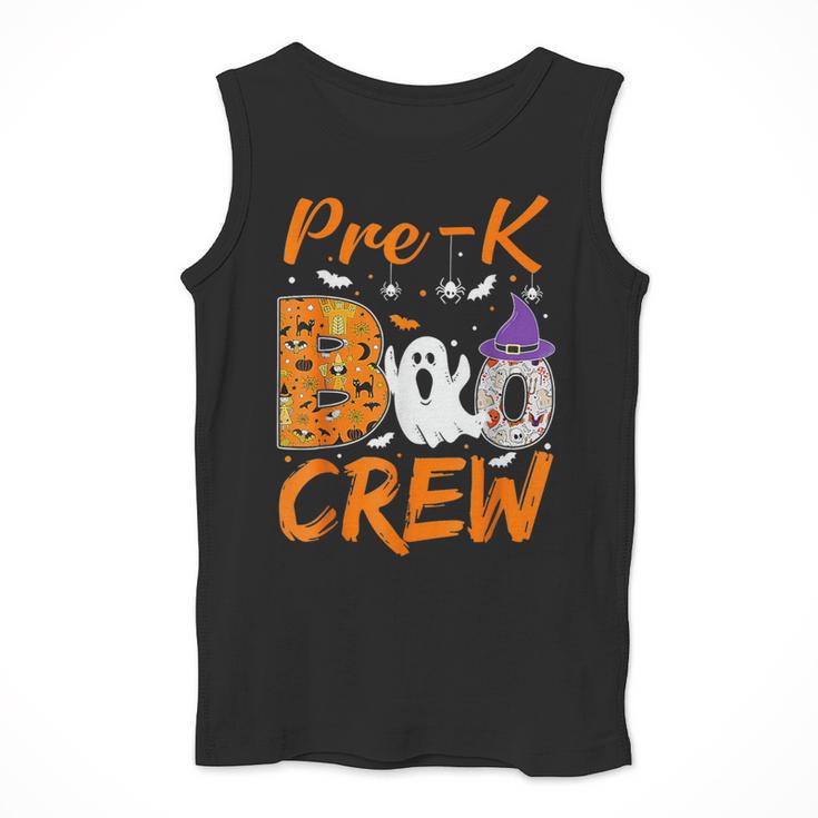 Pre K Boo Crew Teacher Student Halloween Pre Kindergarten Men Tank Top, funny design