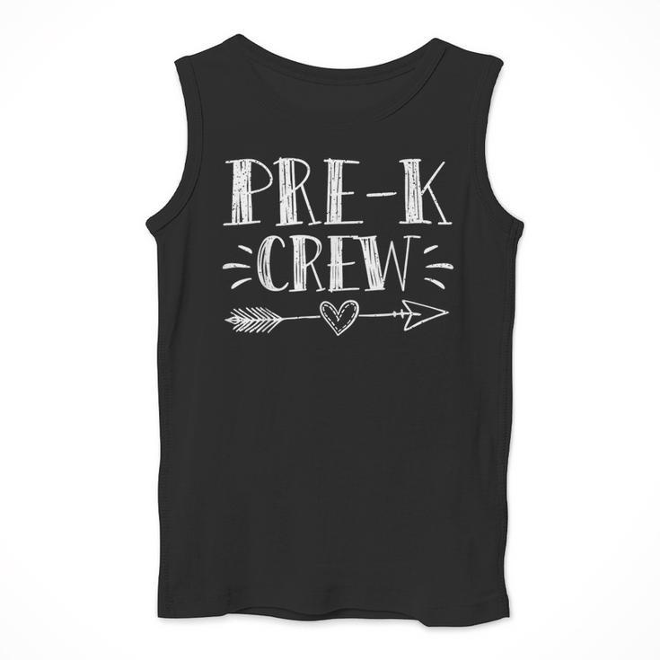 Pre-K Crew 1st Day Of School Pre-K Teacher Team Men Tank Top, funny design Pre-K Crew 1st Day Of School Pre-K Teacher Team Men Tank Top, funny design