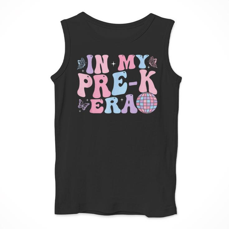 In My Pre K Era Groovy Back To School First Day Teacher Kids Men Tank Top, Groovy Teacher Gifts, funny design In My Pre K Era Groovy Back To School First Day Teacher Kids Men Tank Top, Groovy Teacher Gifts, funny design