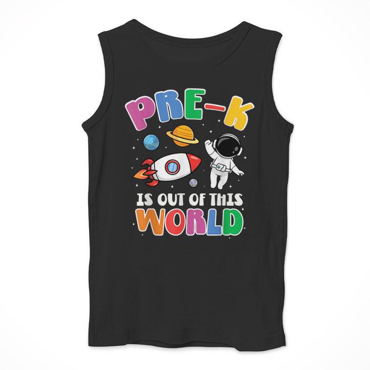 Pre-K Student Teacher Astronaut Space Back To School Men Tank Top, funny design Pre-K Student Teacher Astronaut Space Back To School Men Tank Top, funny design
