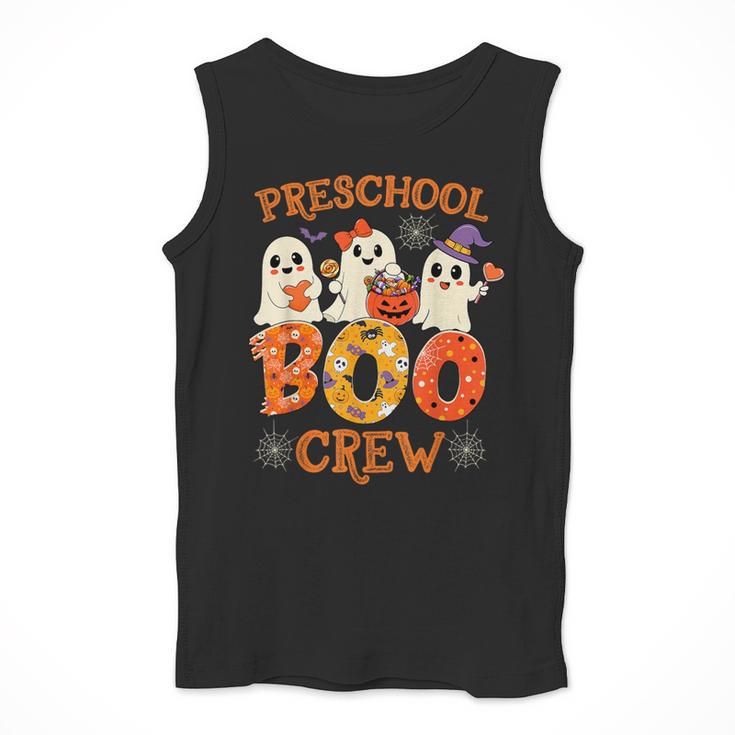 Preschool Boo Crew Halloween Costume For Teacher Kids Men Tank Top, funny design Preschool Boo Crew Halloween Costume For Teacher Kids Men Tank Top, funny design