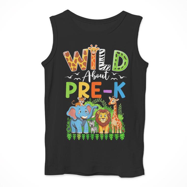 Preschool Teacher Kids Back To School Wild About Pre-K Men Tank Top, funny design Preschool Teacher Kids Back To School Wild About Pre-K Men Tank Top, funny design