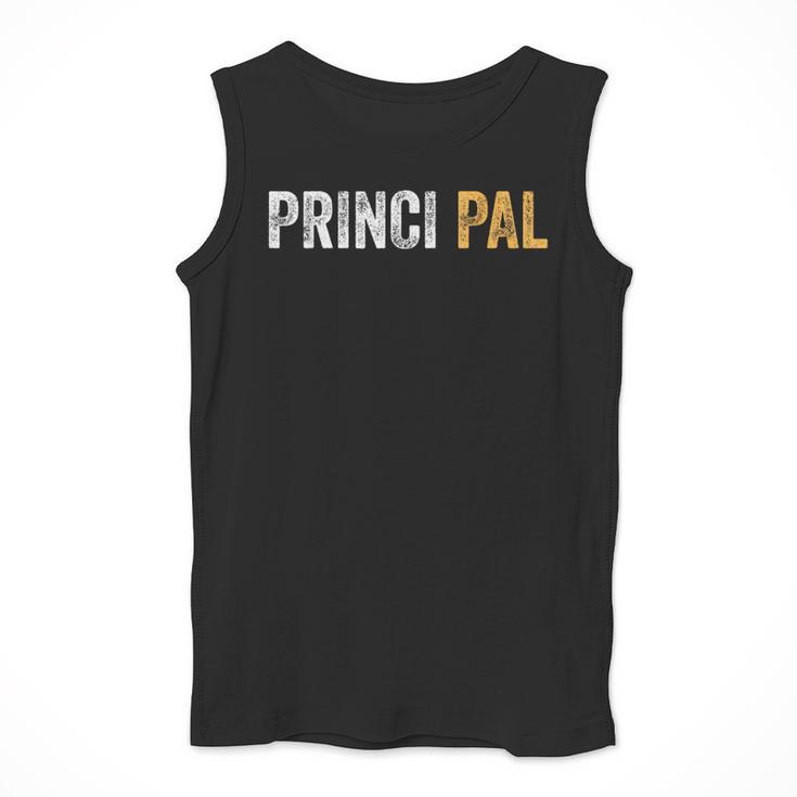Principal School Teacher Friend Men Women Men Tank Top, Friend Gifts, funny design