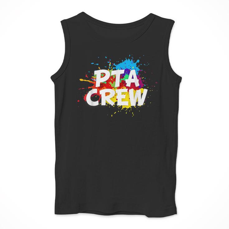 PTA Crew Back To School Volunteer Board Mom Parent Teacher Men Tank Top, funny design